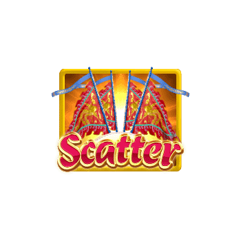 สัญลักษณ์ Free Spins หรือ Scatter รูปธงแดง