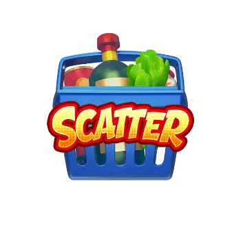 สัญลักษณ์ SCATTER รูปตะกร้าสินค้า