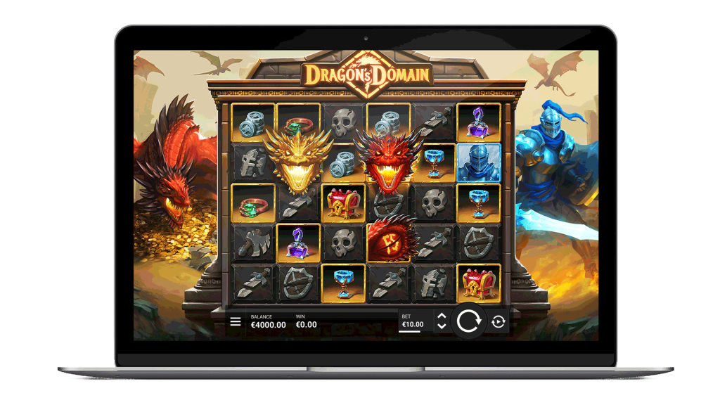 รีวิวเกมสล็อต Dragon's Domain บนเว็บพนันออนไลน์ SBOBET