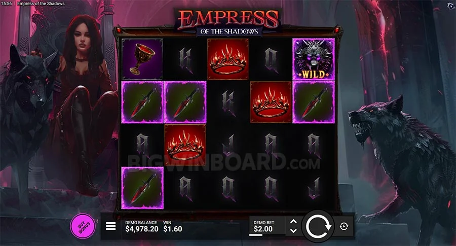 รีวิวเกมสล็อตออนไลน์ EMPRESS OF THE SHADOWS จากค่ายเกมต่างประเทศ เข้าเล่นได้แล้วในประเทศไทย