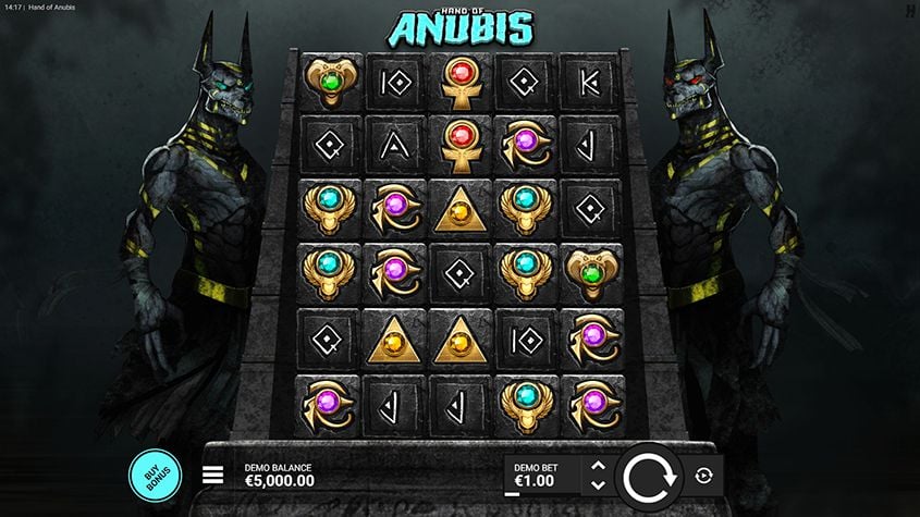 รีวิวเกมสล็อต Hand of Anubis