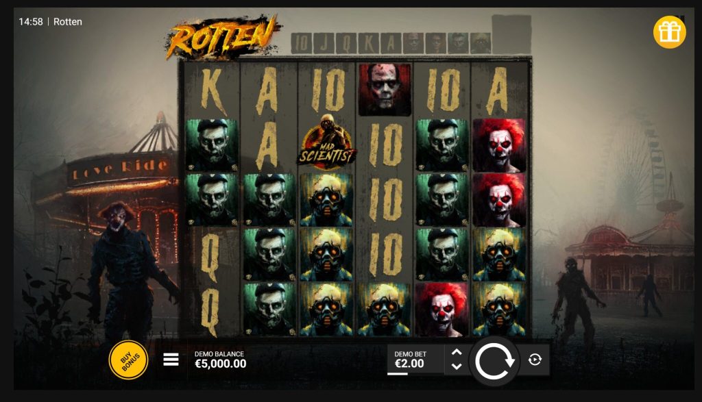 รีวิวเกมสล็อต Rotten