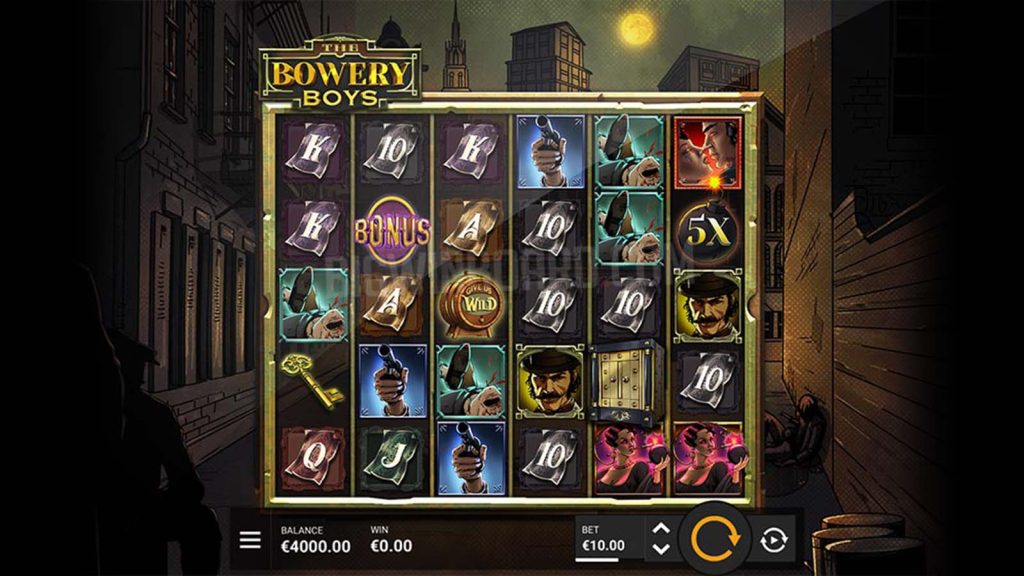 รีวิวเกมสล็อต The Bowery Boys