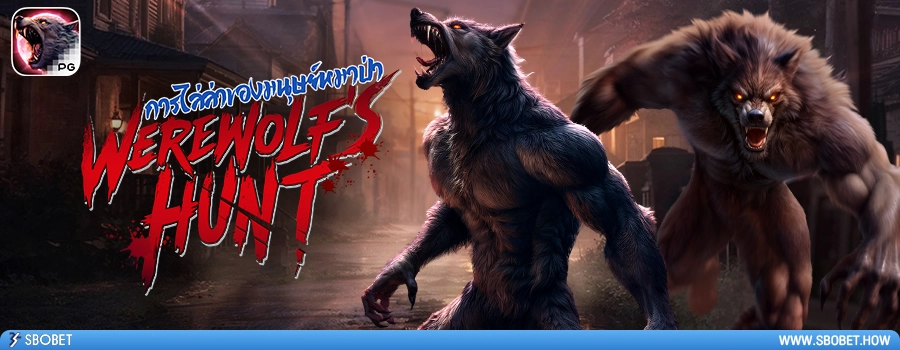 Werewolf's Hunt รีวิวเกมสล็อต การล่าหมาป่า จากค่าย PG